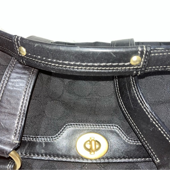 Coach Vintage Satchel With Gold Hardware - Picture 3 of 10